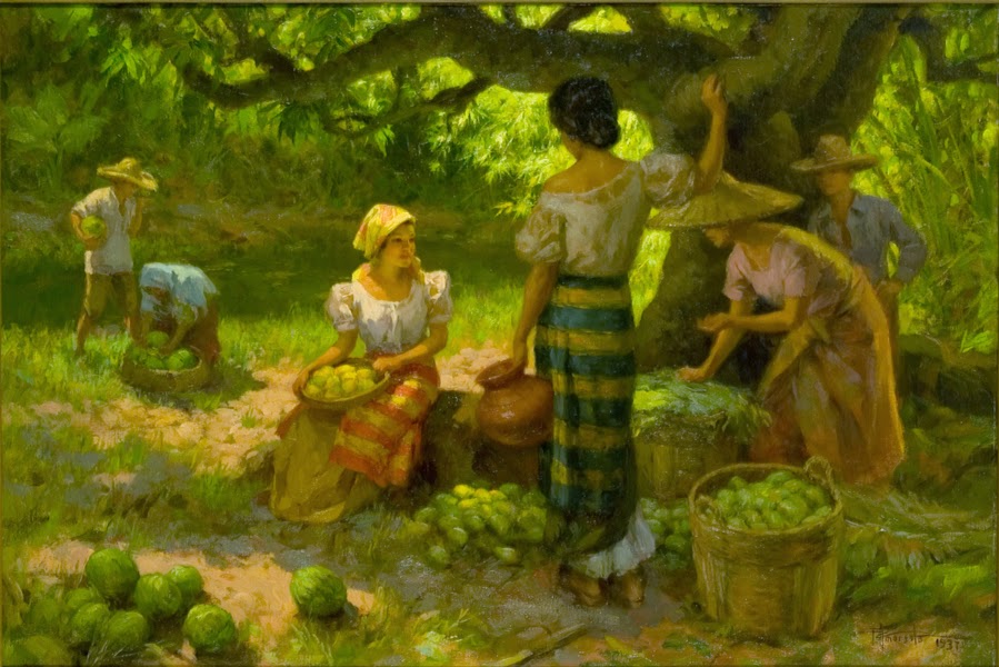 17+ Fruit Pickers Harvesting Under The Mango Tree Meaning Background