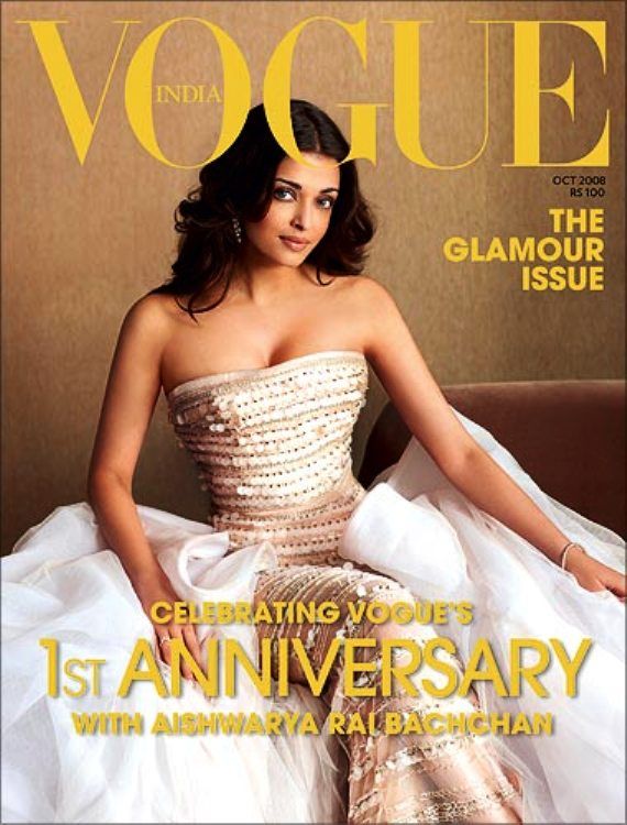 Aishwarya Rai on Vogue Magazine Covers India