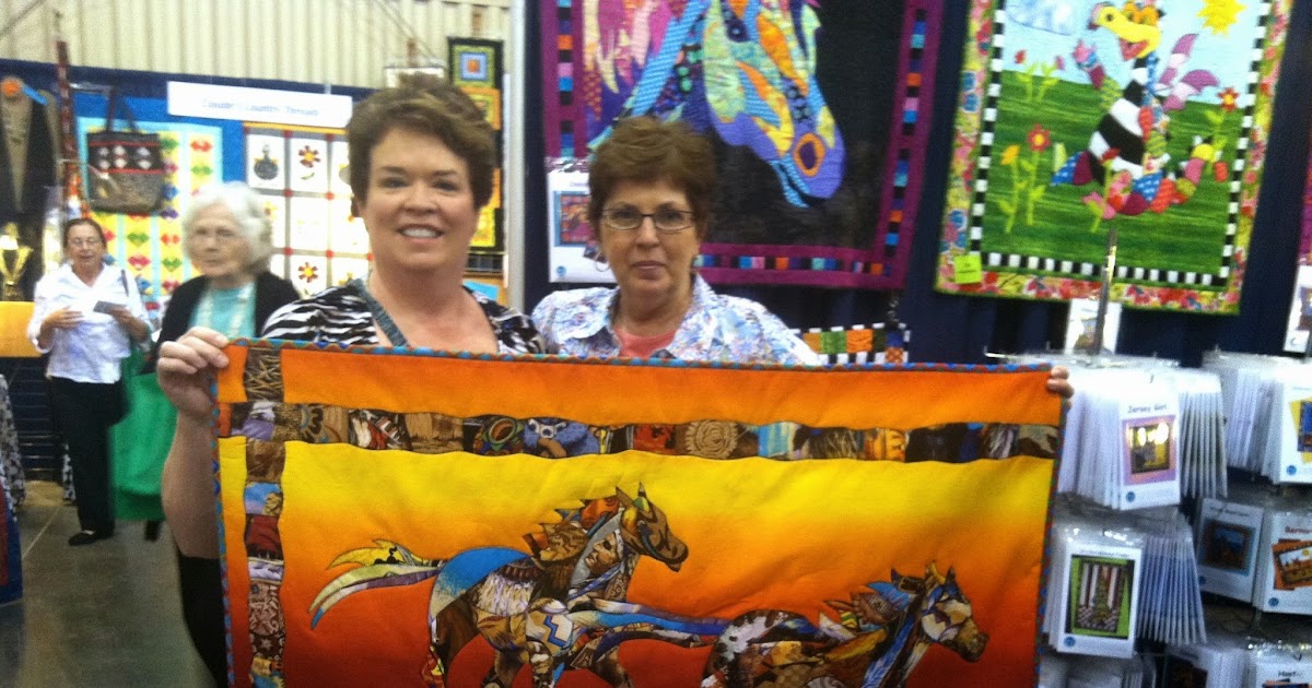 Feeling Simply Quilty BJ Designs at the Tulsa Quilt Show!!!