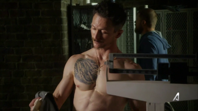 Frank Grillo & Jonathan Tucker & Mac Brandt Shirtless.