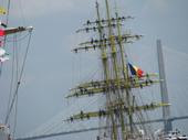 Men on the sails