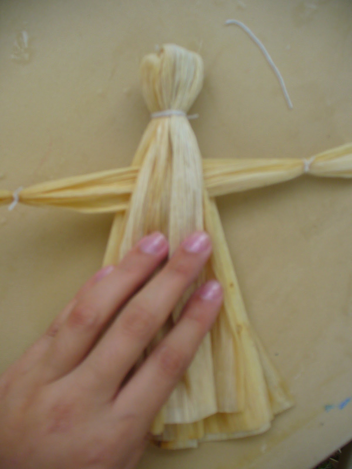 World Turn'd Upside Down How to Make Corn Husk Dolls