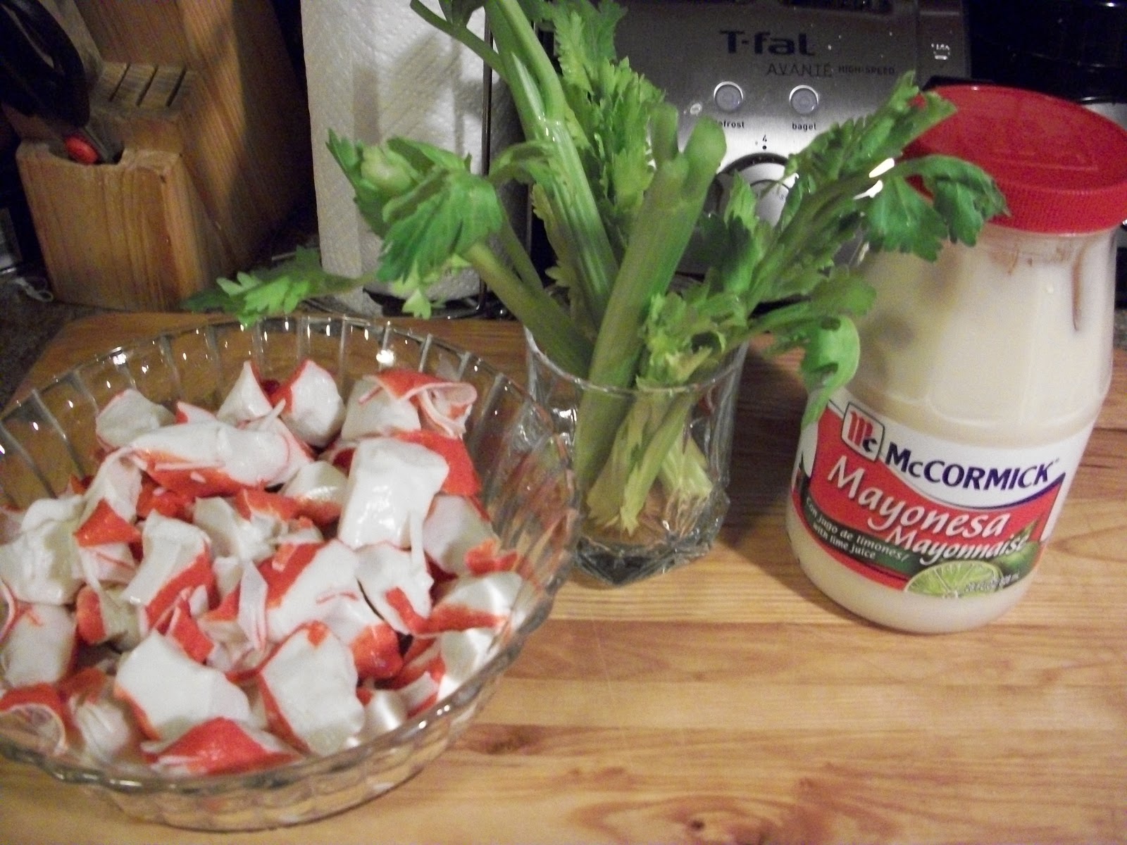 Cooking with love ! Salata De Surimi "Surimi Crab Salad"