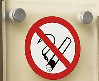 prohibits smoking