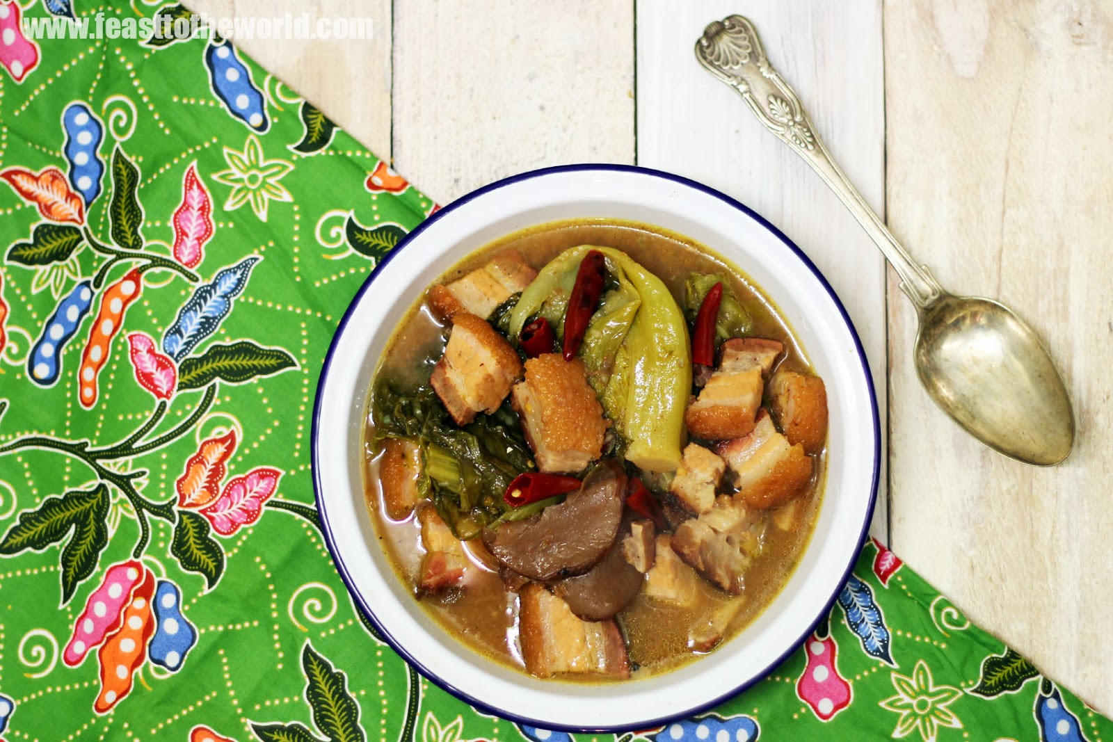 Chai Boey (Mustard Greens Stew) - Malaysian Chinese Kitchen