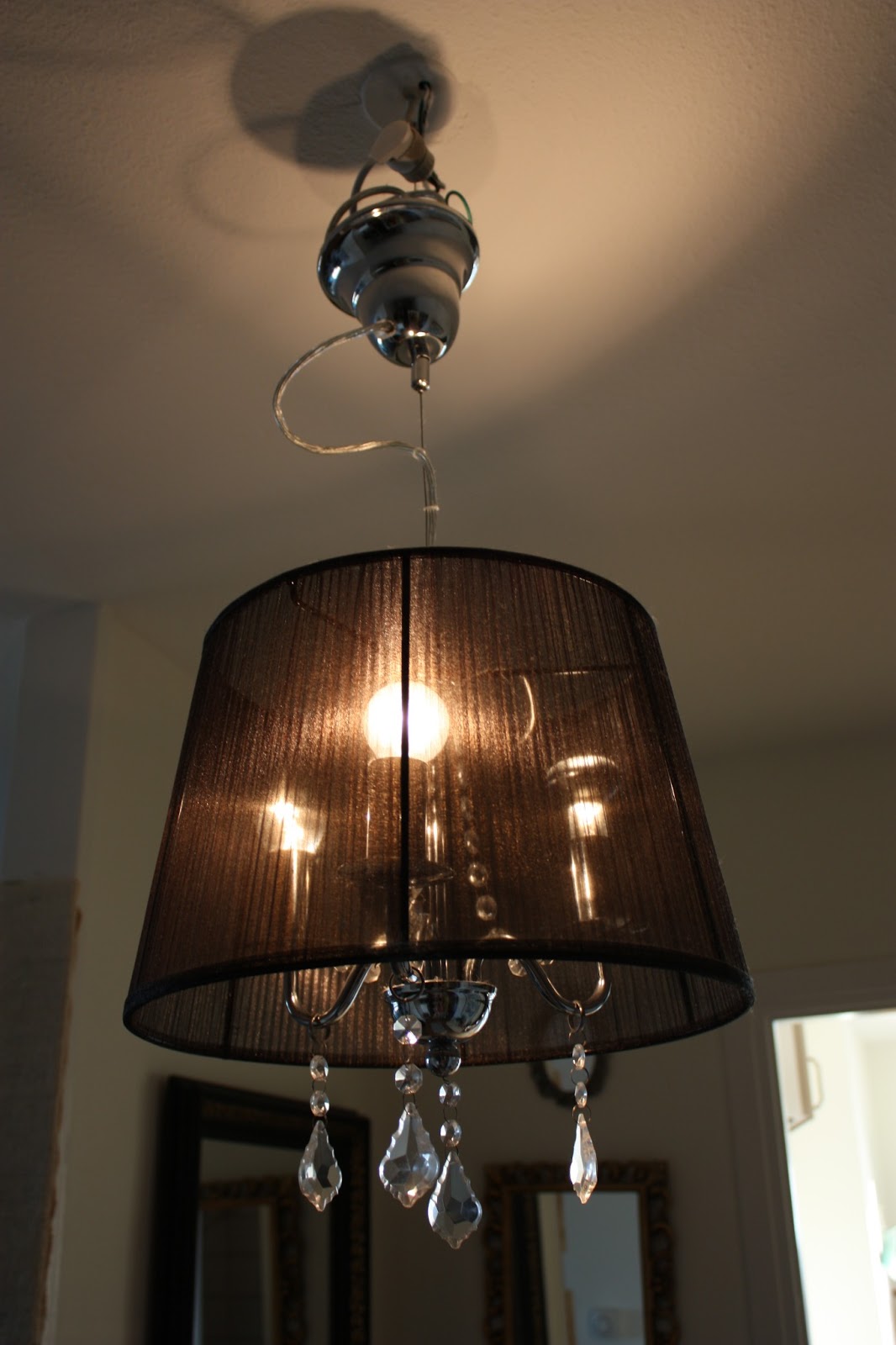 Taklampa shabby chic. great lampfot gr patina tr shabby chic ...