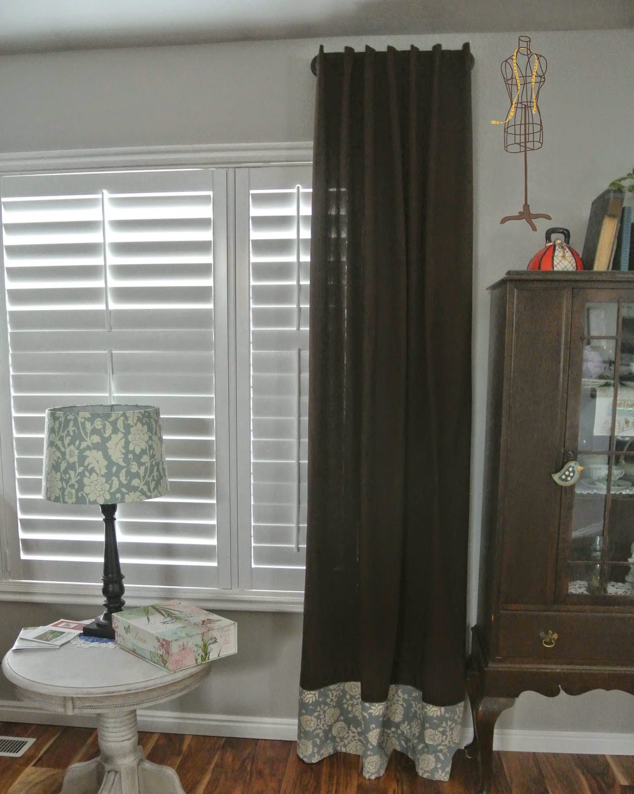 a notion to sew DIY Living Room Curtain Makeover