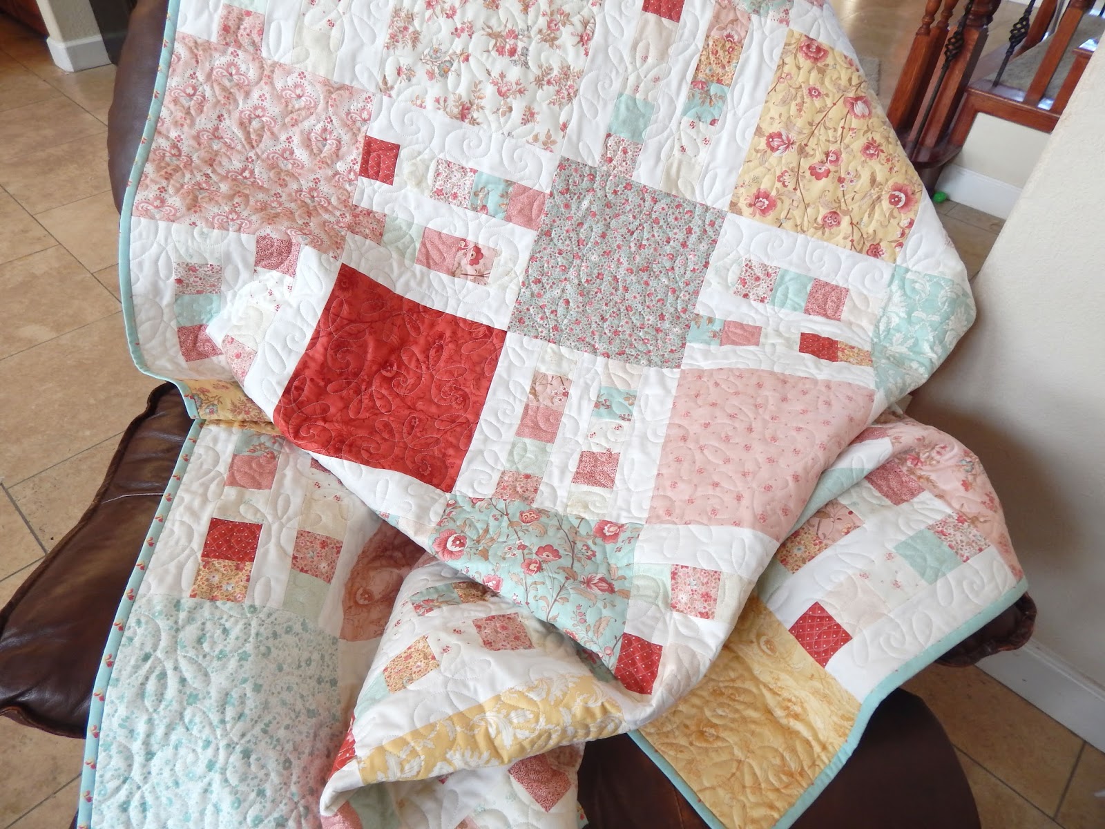The Fleming's Nine Picket Fence Quilt