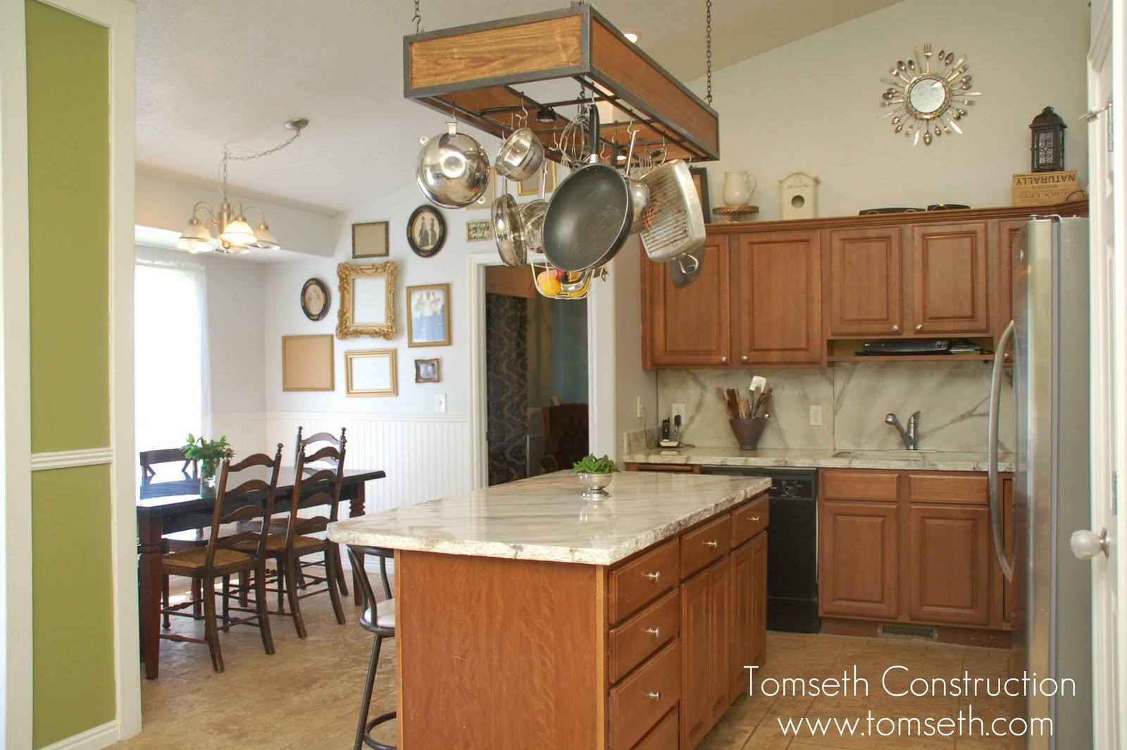 The Tomseth Family Kitchen/ Living Room/ Entry Way Reveal!!