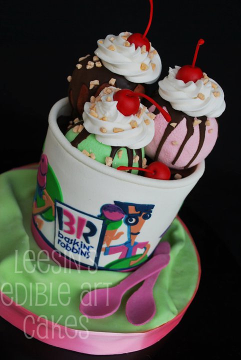 Baskin robbin cake delivery