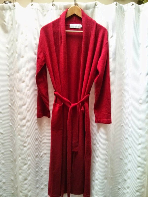 laws of general economy Restoration Hardware Cashmere Robe Size Small