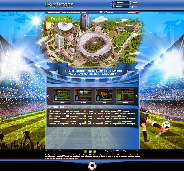 Games For Real Money Play Game Foot Ball Manager Goaltycon And