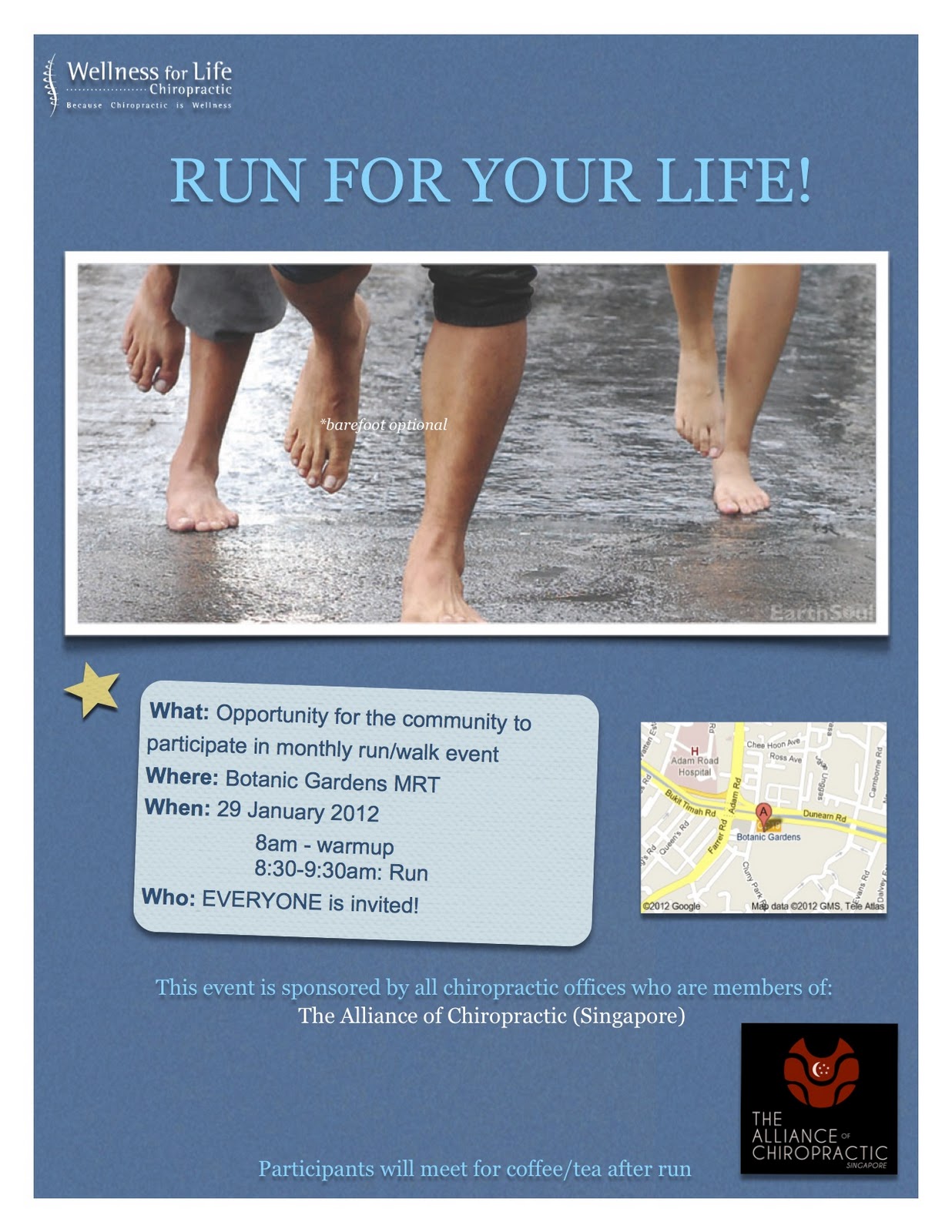 Wellness for Life Chiropractic Run For Your LIFE!