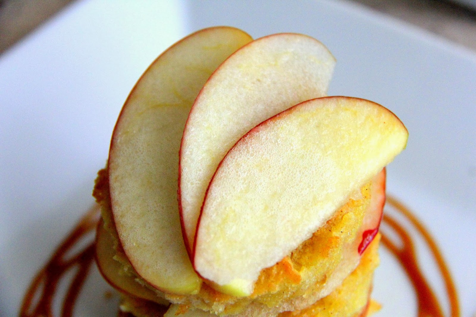 Oh My Pancake! Fuji Apple & Caramel Bread Pudding