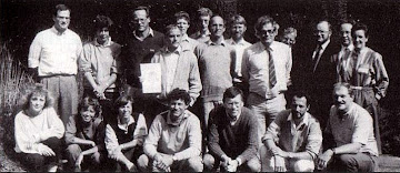 Docenten en staf in 1985