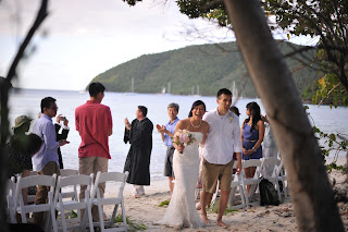 St. John beach wedding