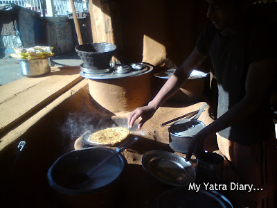 A dhaba in Chaurangikhal town enroute to Gangotri