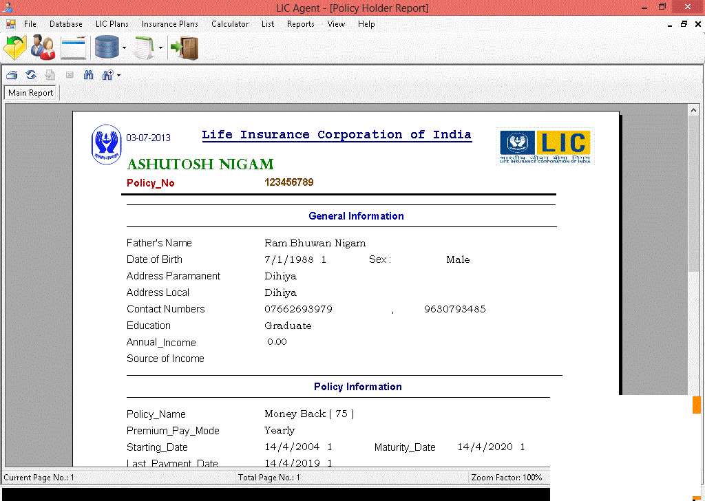 Lic agent software full