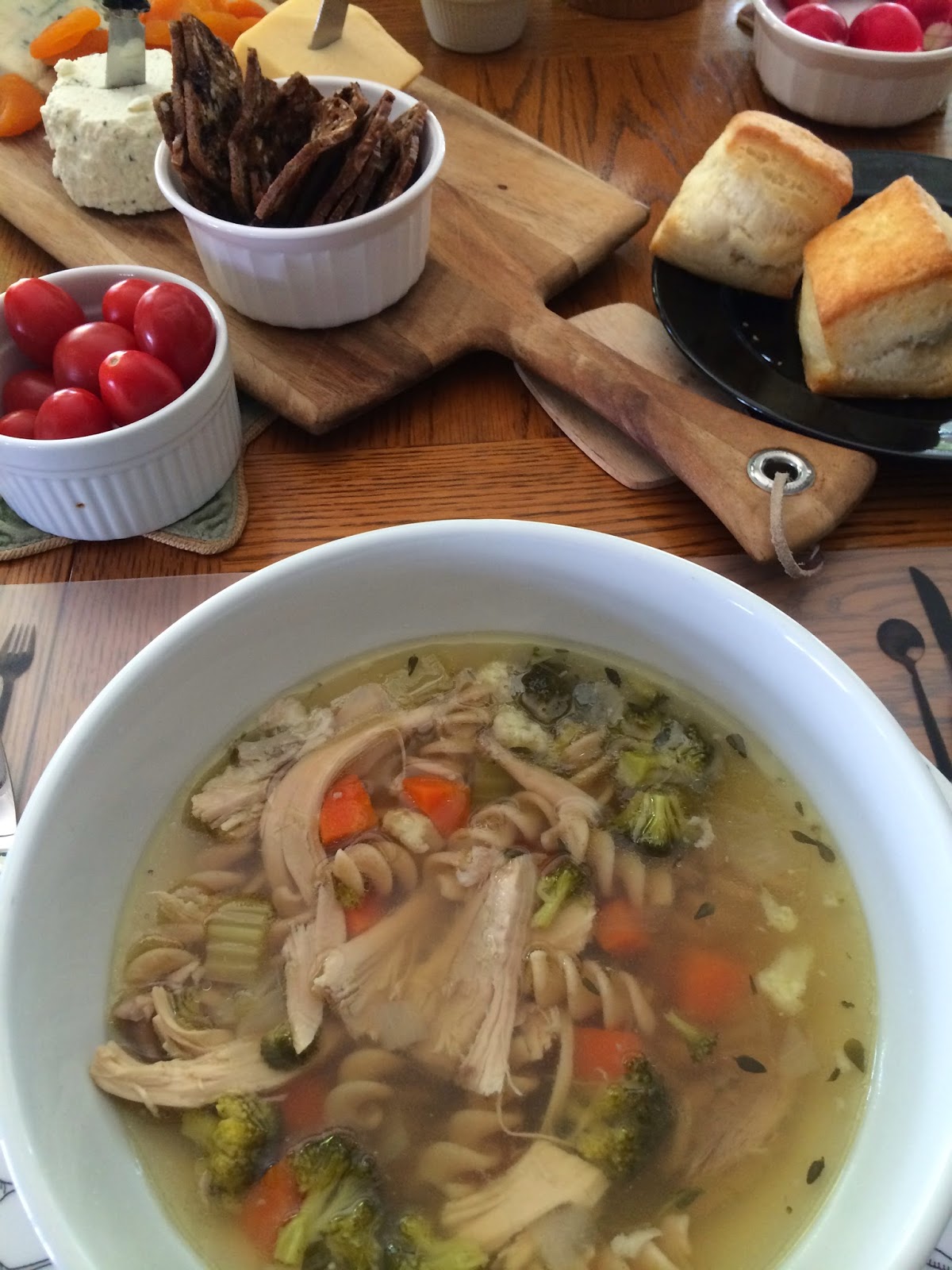 To Market, To Market with San Diego Foodstuff Clear Chicken SoupJust