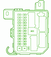 FORD Fuse Box Diagram: Fuse Box Ford 2001 Escape Diagram