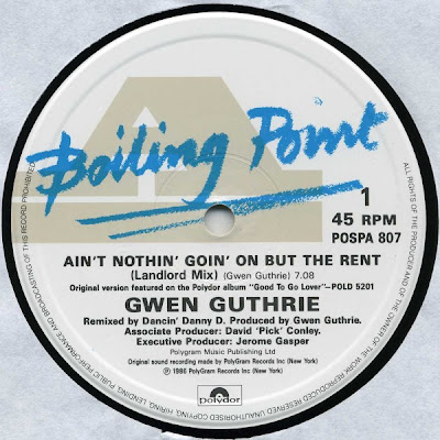 Gwen Guthrie Aint Nothin Goin On But The Rent Gwen Guthrie Aint Nothin Goin On But The Rent
