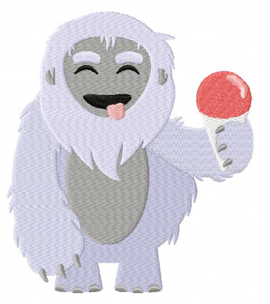 I Loved the Yeti Frozen Treat 8 Snowcones
