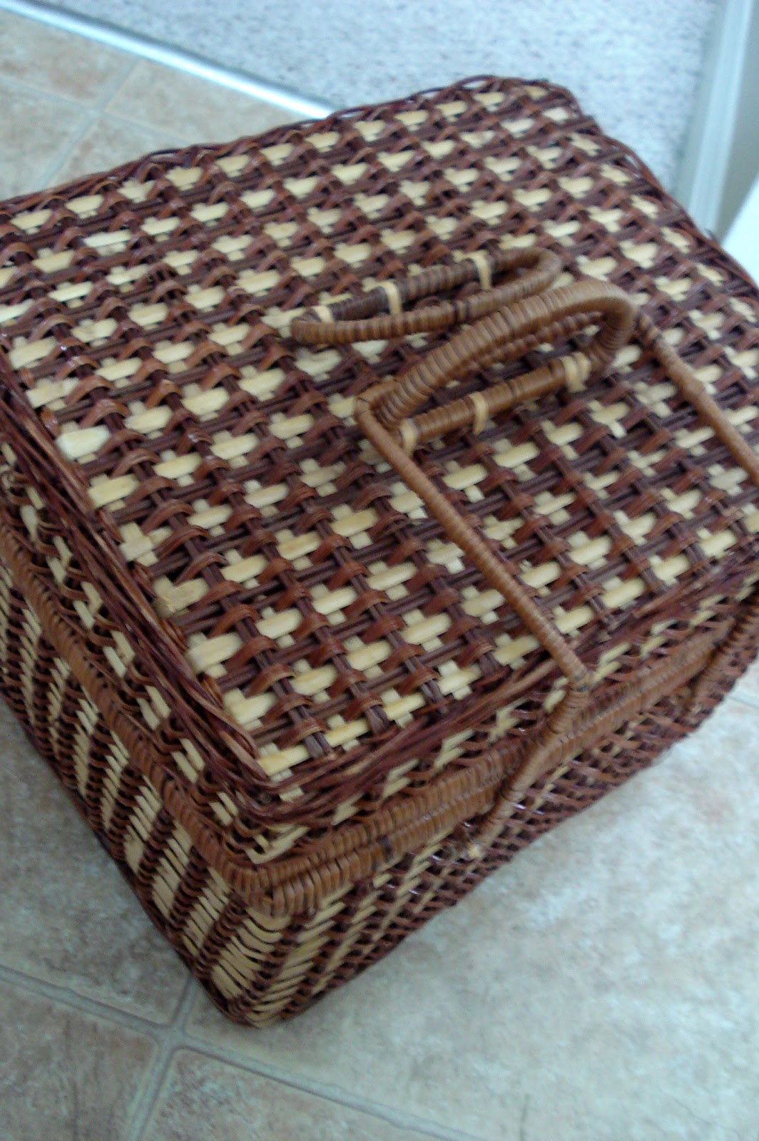 Thrifty Living DIY Picnic Gift Basket