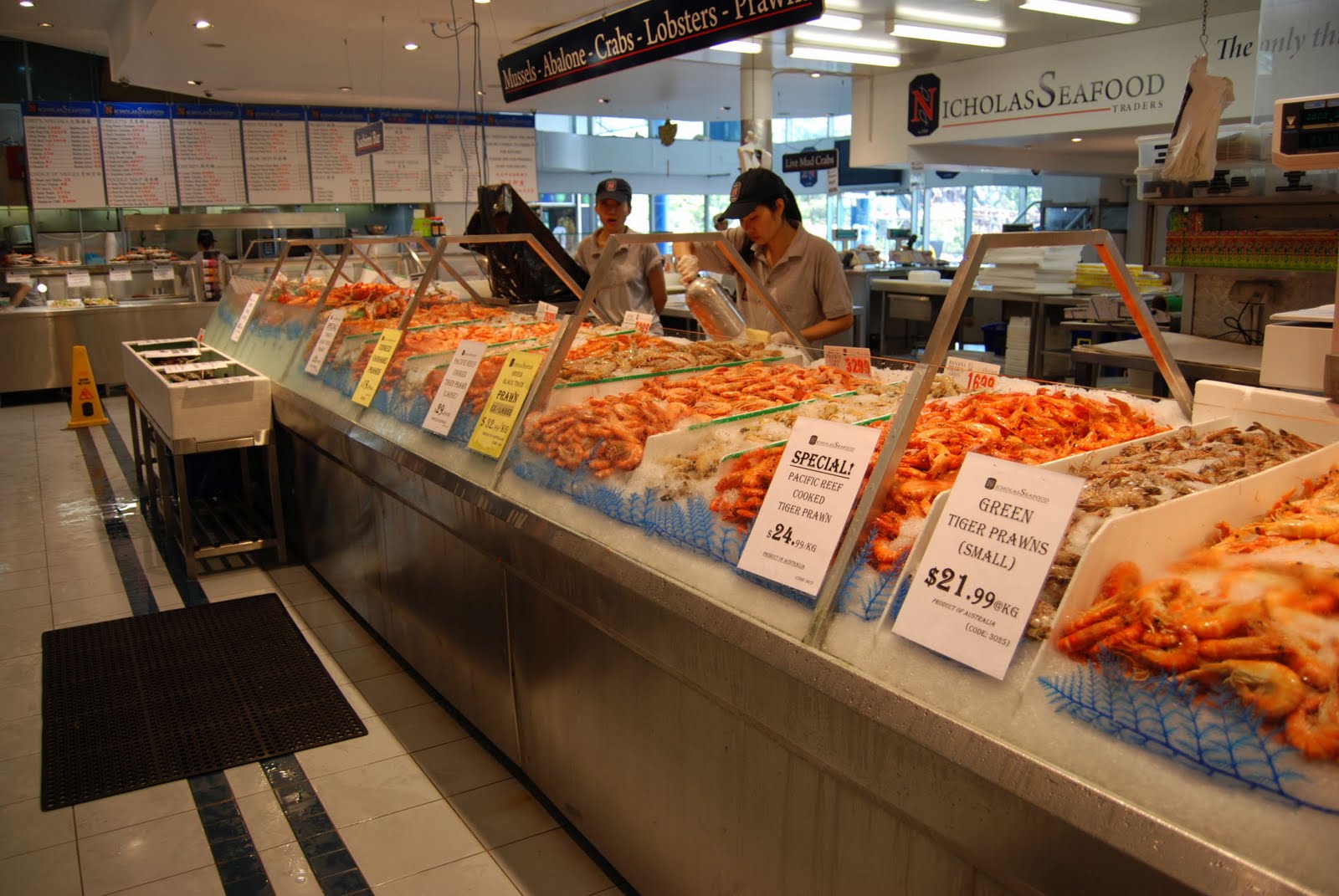 A London Fishmonger Sydney Fish Market