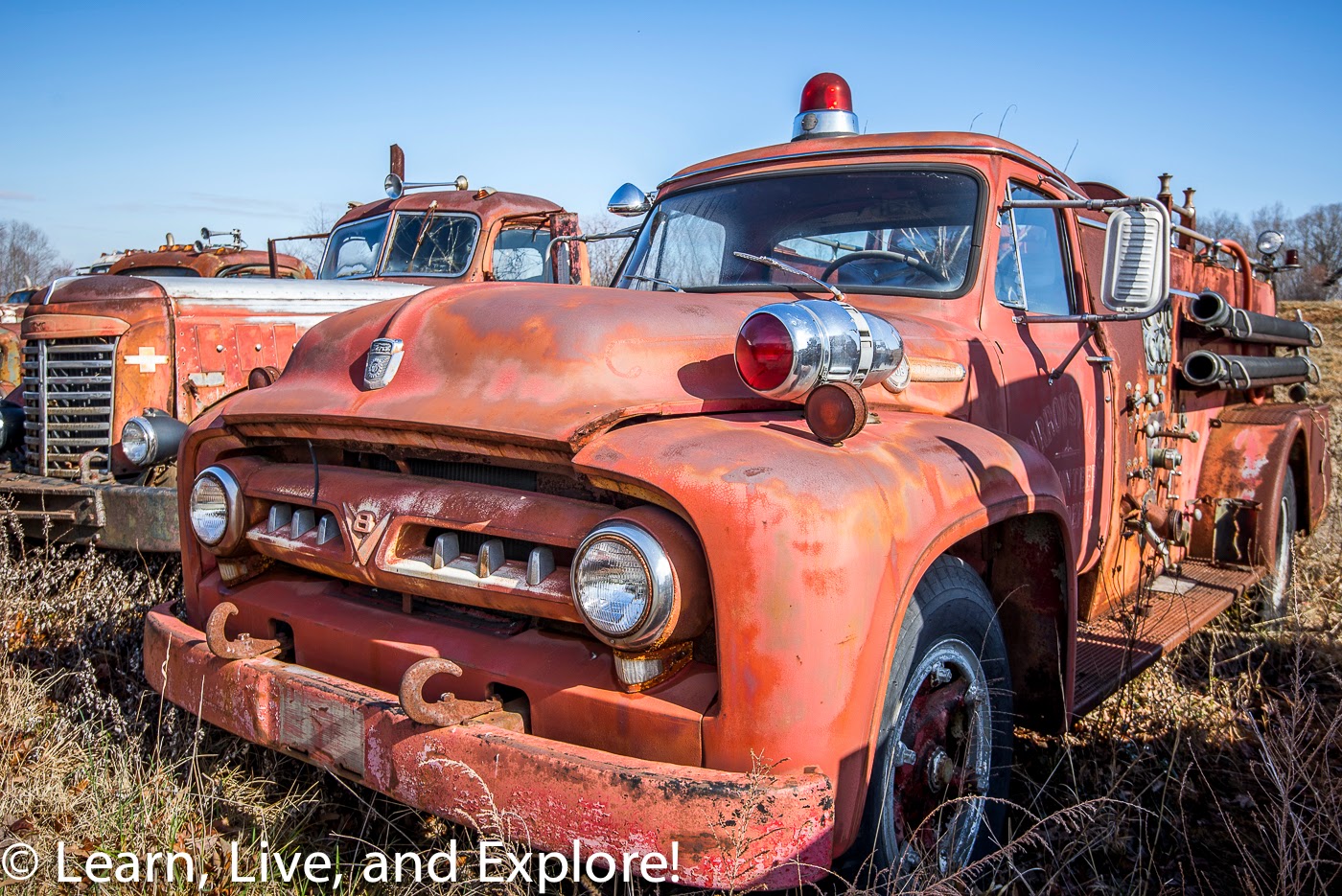 A Truck Graveyard in Columbia, VA ~ Learn, Live, and Explore!