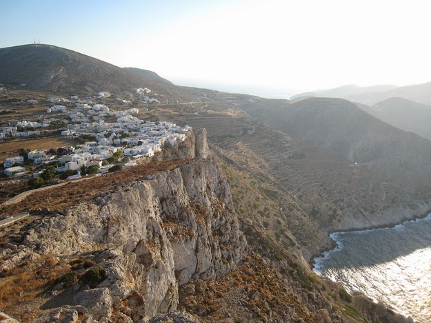 32. Folegandros is one of the most enchanting places on Earth. (The main village on the island of Folegandros built along a cliff to stave off pirates.) - 49 Reasons To Love Hellas (Greece) 32. Folegandros is one of the most enchanting places on Earth. (The main village on the island of Folegandros built along a cliff to stave off pirates.) - 49 Reasons To Love Hellas (Greece)