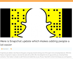 This Snapchat update will make adding your friends up a lot easier