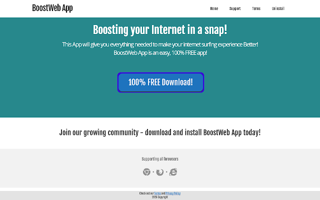 BoostWeb App