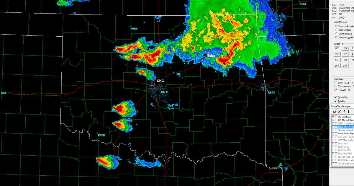 The Original Weather Blog Severe Weather Update Oklahoma