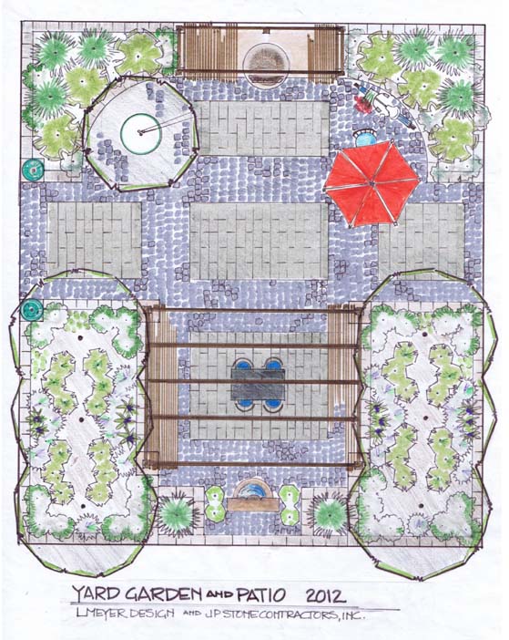 Shadows On Stone Sculpture and the Yard Garden Patio Show