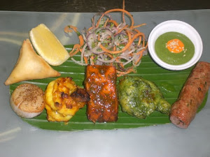 AUTHENTIC TANDOORI ASSORTED KABABES PLATTER