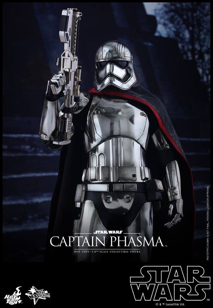 Hot Toys Star Wars The Force Awakens Captain Phasma Lower Armour loose 1/6 scale Hot Toys Star Wars The Force Awakens Captain Phasma Lower Armour loose 1/6 scale
