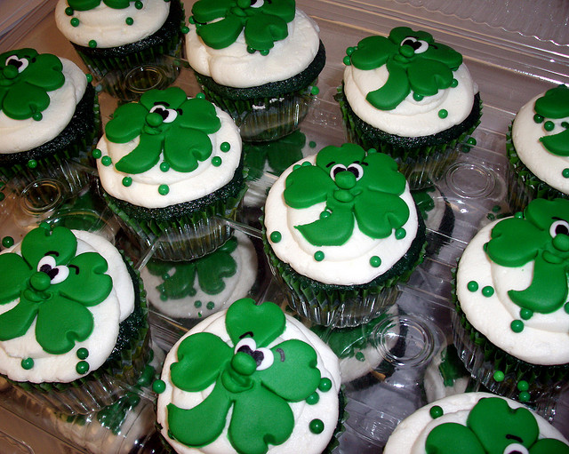 Saint Patricks Day Cupcakes Saint Patricks Day Cupcakes