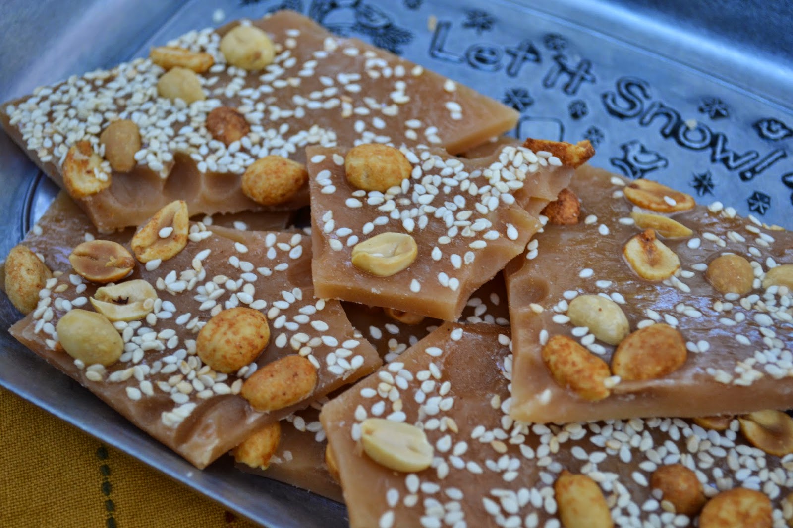 Salted Caramel Nut Brittle from Reynolds Wrap