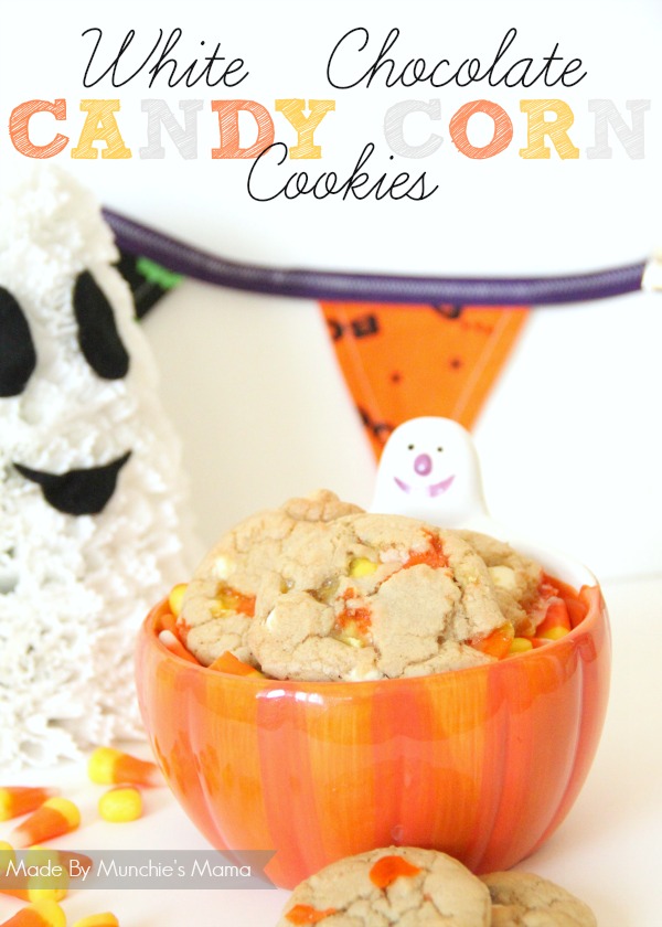 Candy Corn White Chocolate Chip Cookies Elevate Everyday