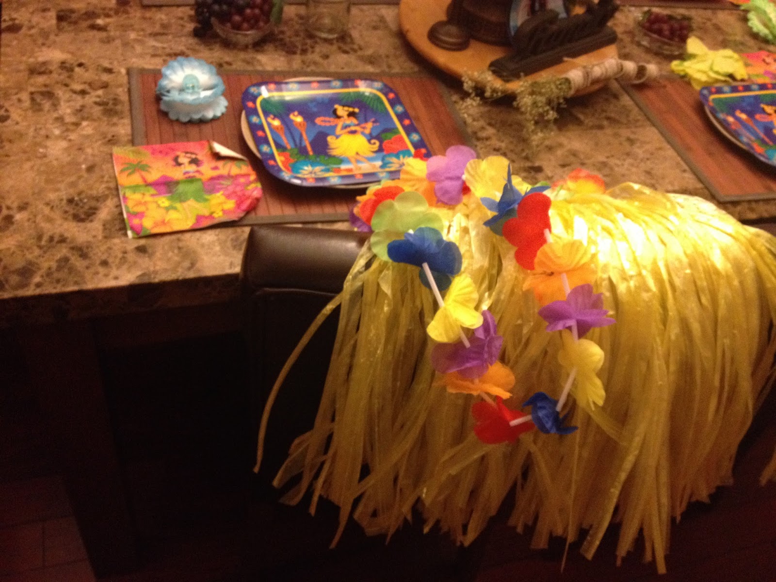 Me and my Big Ideas Maddyns 7th Birthday Luau Party