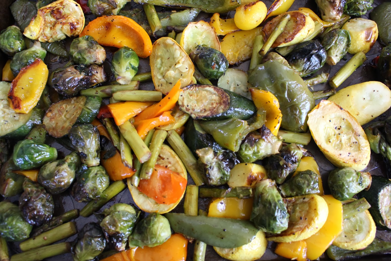 MamiEggroll Recipe Oven Roasted Vegetables