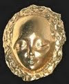 Frauengesicht - Bronze