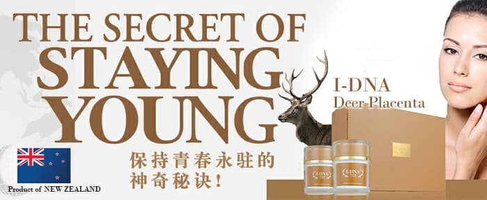I-DNA Deer Placenta (made in new zealand) malaysia  hong kong,china, 60115-699-8113.James