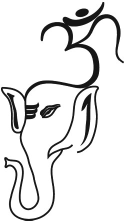 Line Art Ganesh