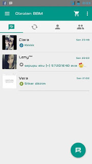BBM Mod Material Green Versi 2.9.0.49 Apk (BBM Android) BBM Mod Material Green Versi 2.9.0.49 Apk (BBM Android)