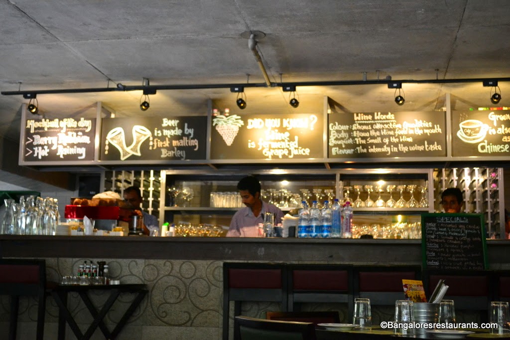 Bangalore restaurants Food and Travel Toscano Jayanagar