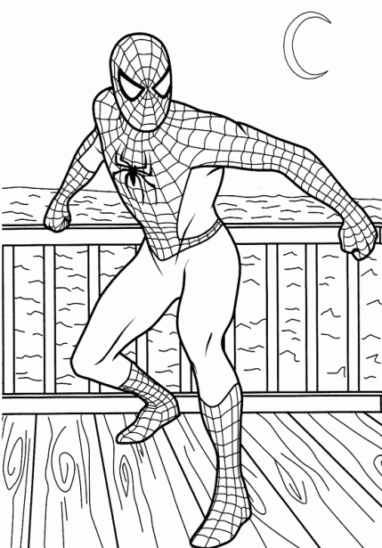 Spiderman Dibujosparacolorear Eu