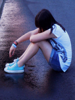 Alone Sad Girl | Mobile Wallpapers | Download Free Android, iPhone