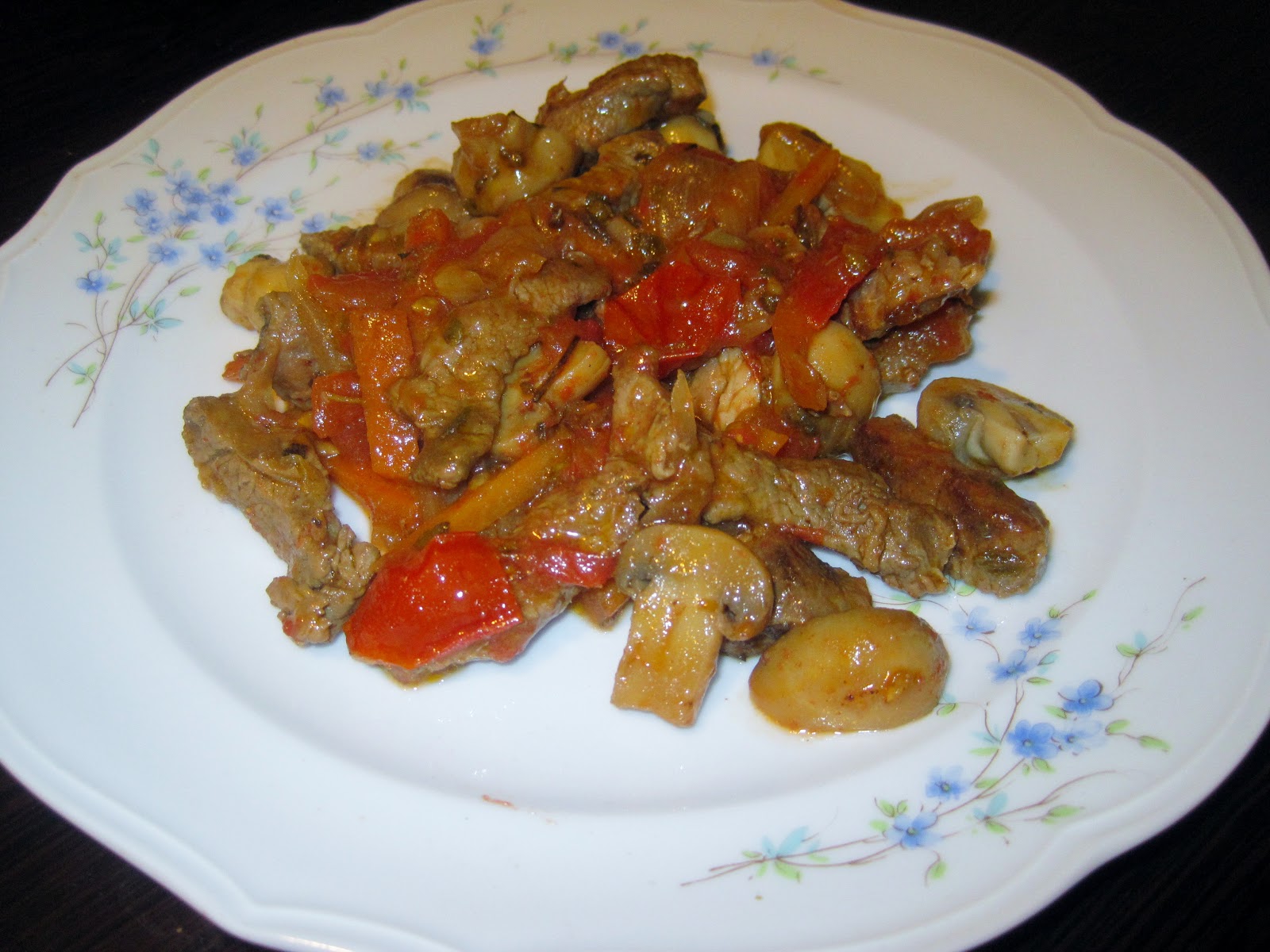 Festigan Mantarlı Kuzu Et Sote