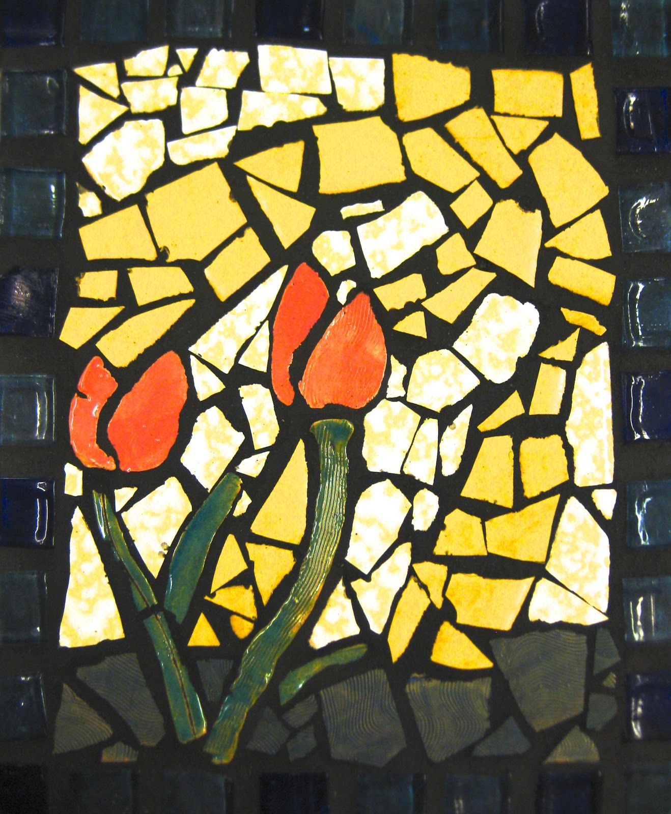 Experiments in Art Education Clay Tile Mosaics